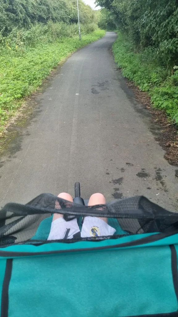 Kool Stride buggy running point of view